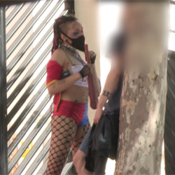 Baby dresses up as Harley Quinn and looks for a MALE who fucks like a BEAST! 'A baseball bat up the pussy? Sure!'